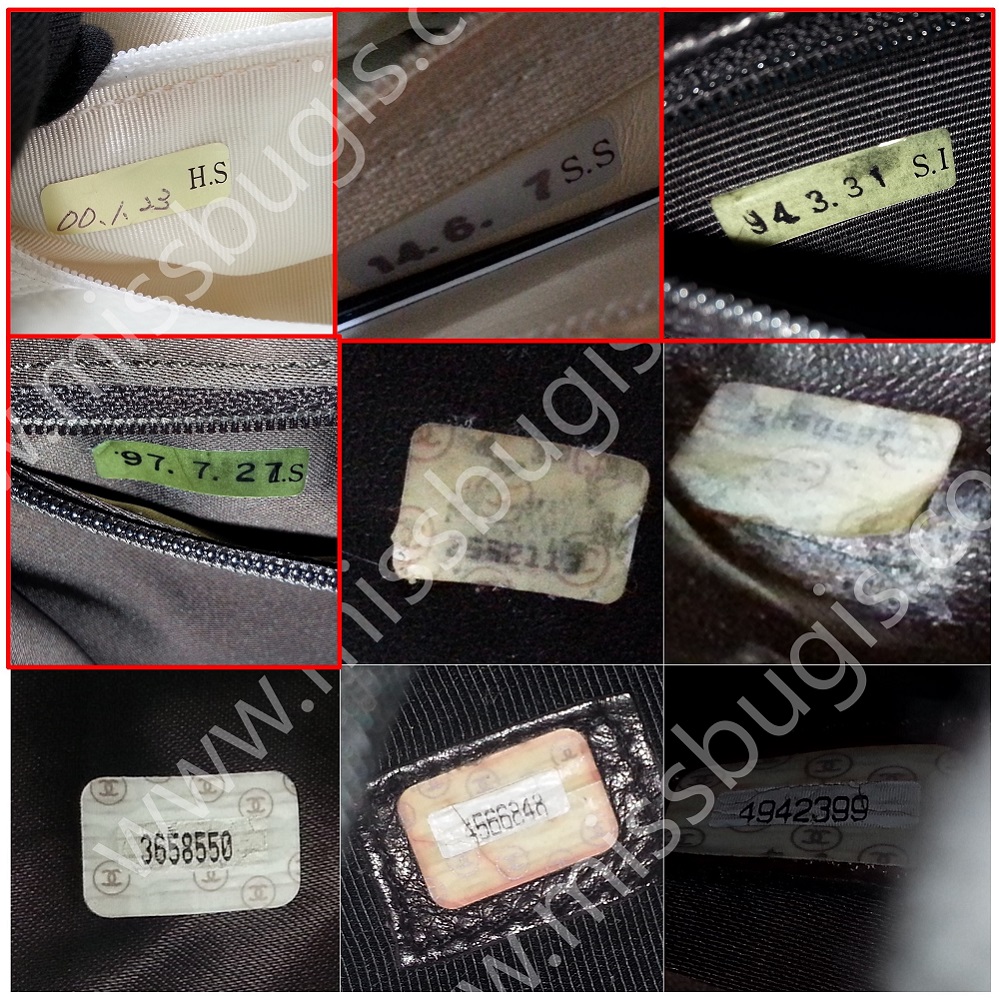 Chanel Serial Number and Hologram Sticker Guide - Miss Bugis