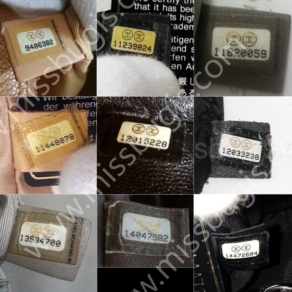 Chanel Serial Number and Hologram Sticker Guide Miss Bugis