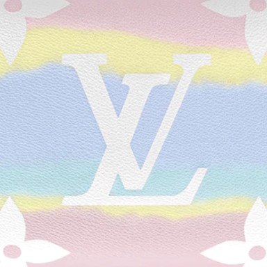 Louis Vuitton Limited Edition Pastel Monogram Canvas Escale