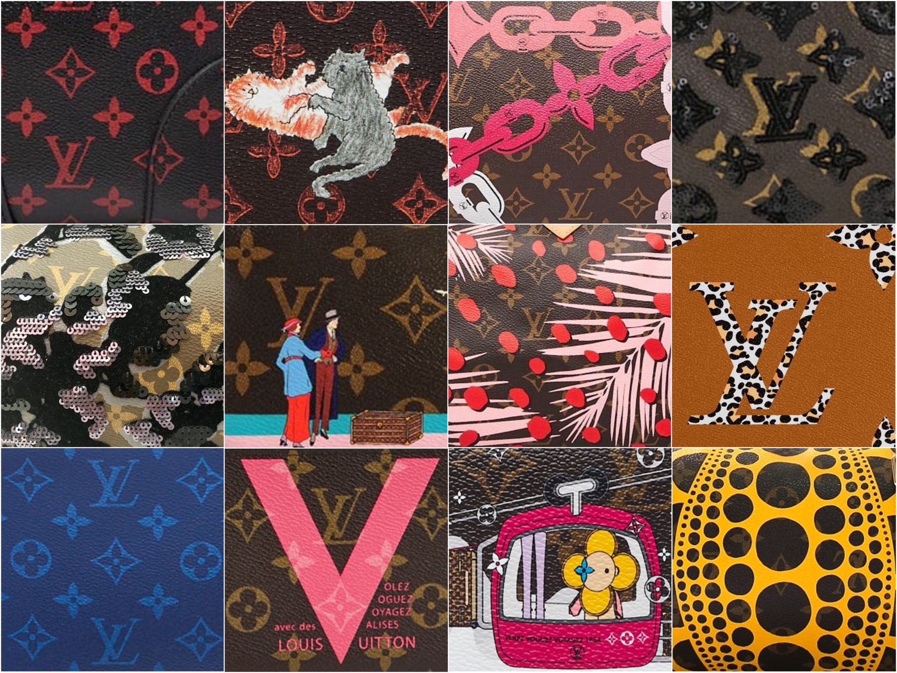 Louis Vuitton Limited Edition Monogram Canvas Jungle Dots