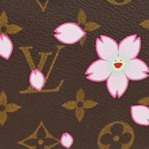 Louis Vuitton Limited Edition Pink Cherry Blossom Monogram Canvas