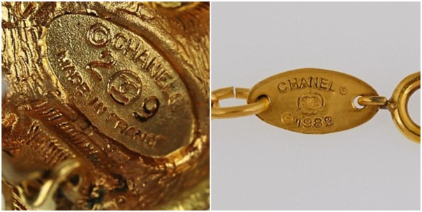 Examples of Fake Chanel Jewelry Stamping  Lollipuff