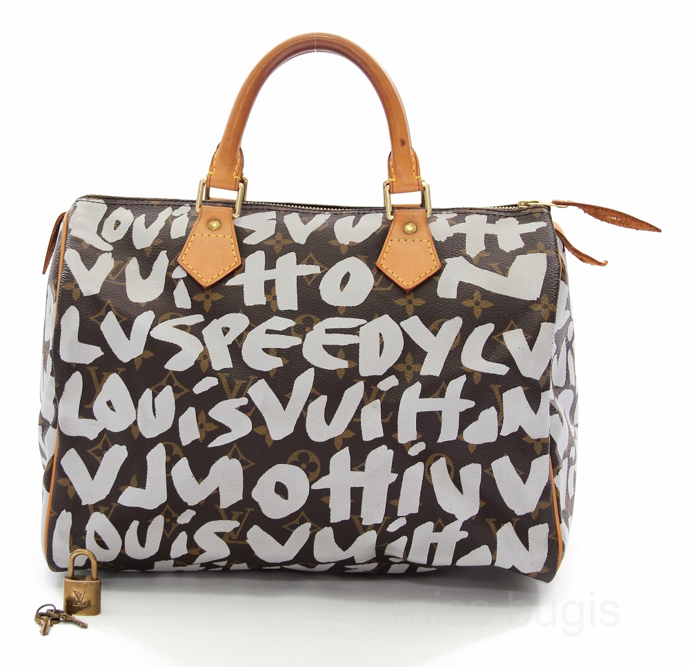 Louis Vuitton Limited Edition Monogram Canvas Stephen Sprouse Graffiti  Speedy 30 - Miss Bugis