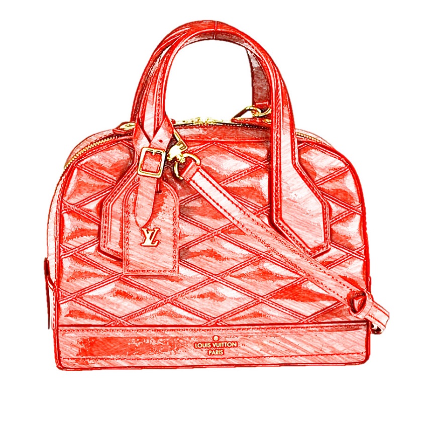Louis Vuitton Lockme Ever BB Snake Bag | 3D model