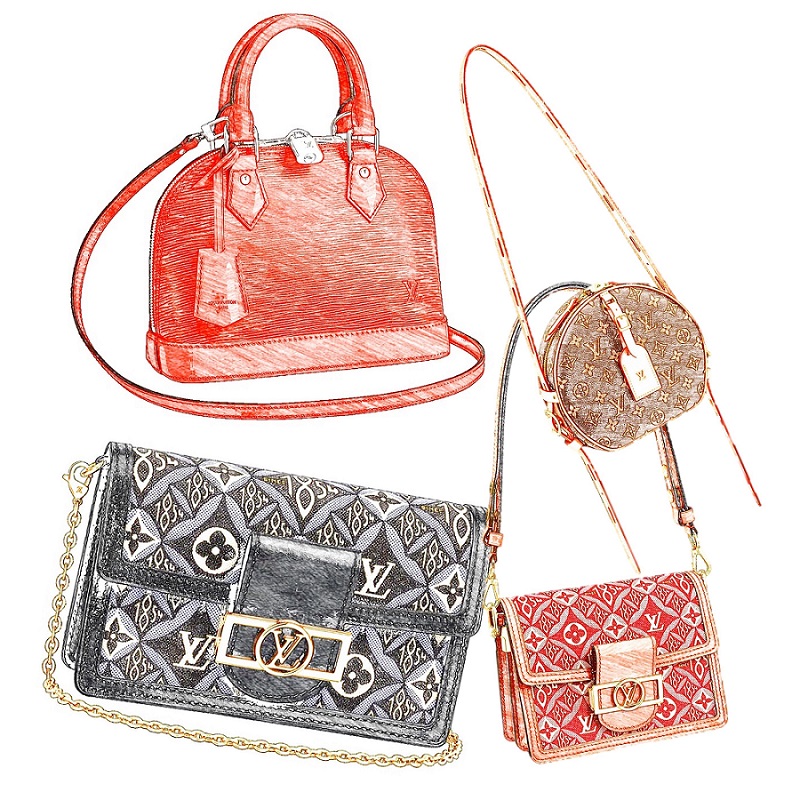 Louis Vuitton Bleecker Box NM Bag Epi Leather